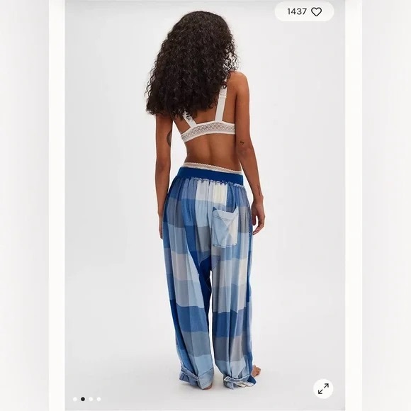 Free People Sugar Cookie Flannel Pajama Set Size XS - Picture 3 of 7